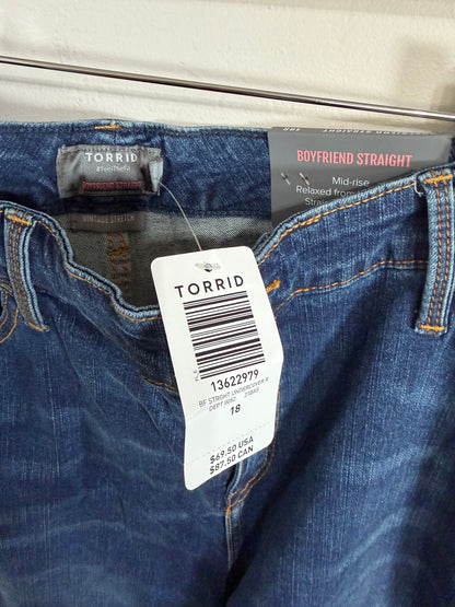 Size 18 NWT Straight Boyfriend Jeans