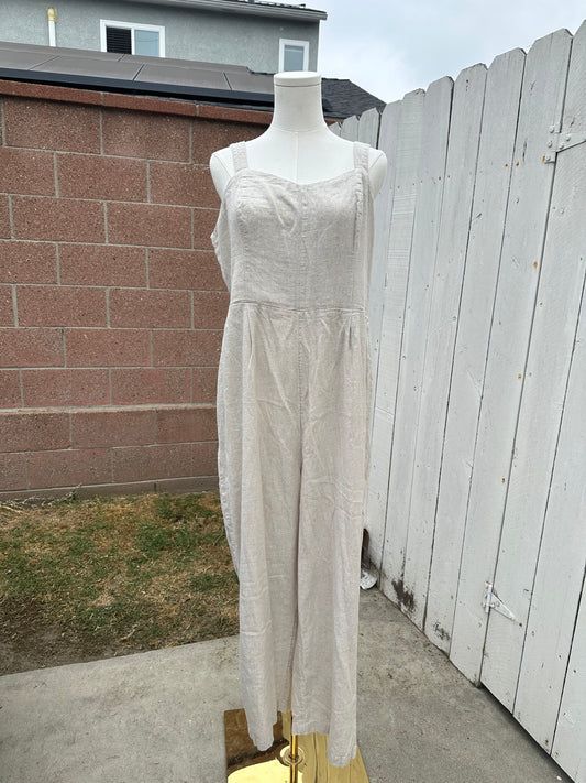 XL Linen Jumpsuit