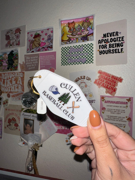 Cullen Baseball Club Keychain