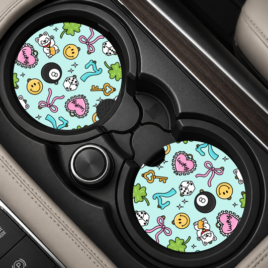Lucky Charms Car Coaster
