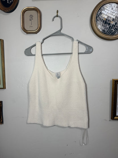 Small (up to Large) Cream Tank Top