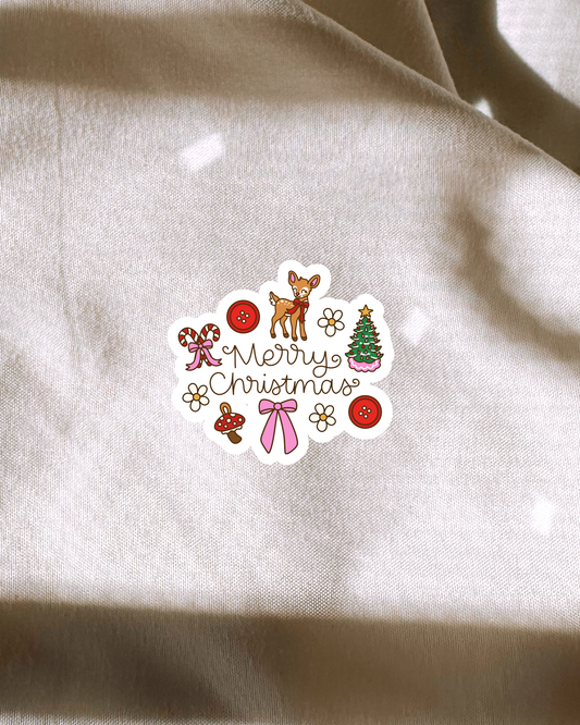 Merry Christmas Sticker