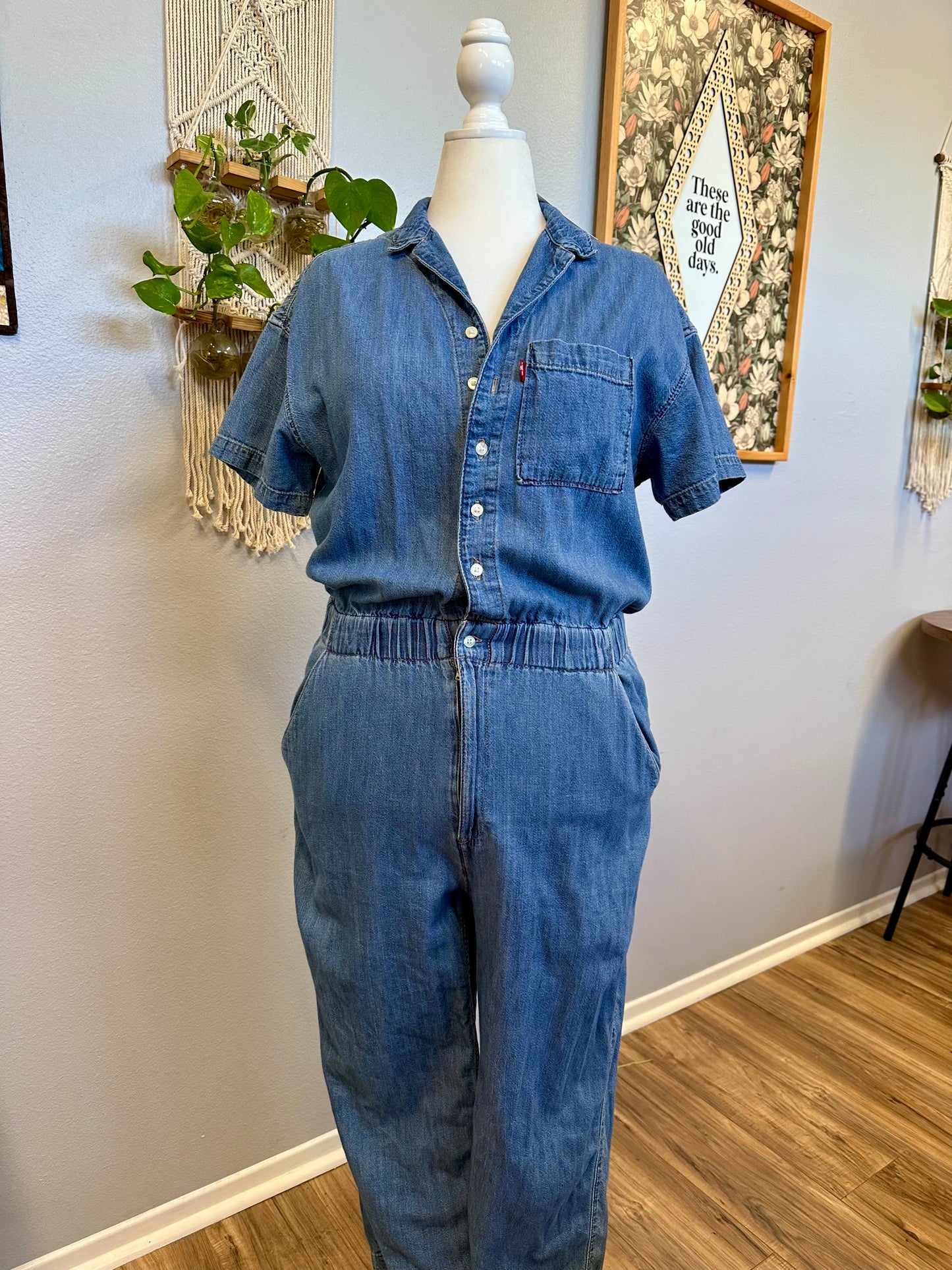Large Levi's Jumpsuit