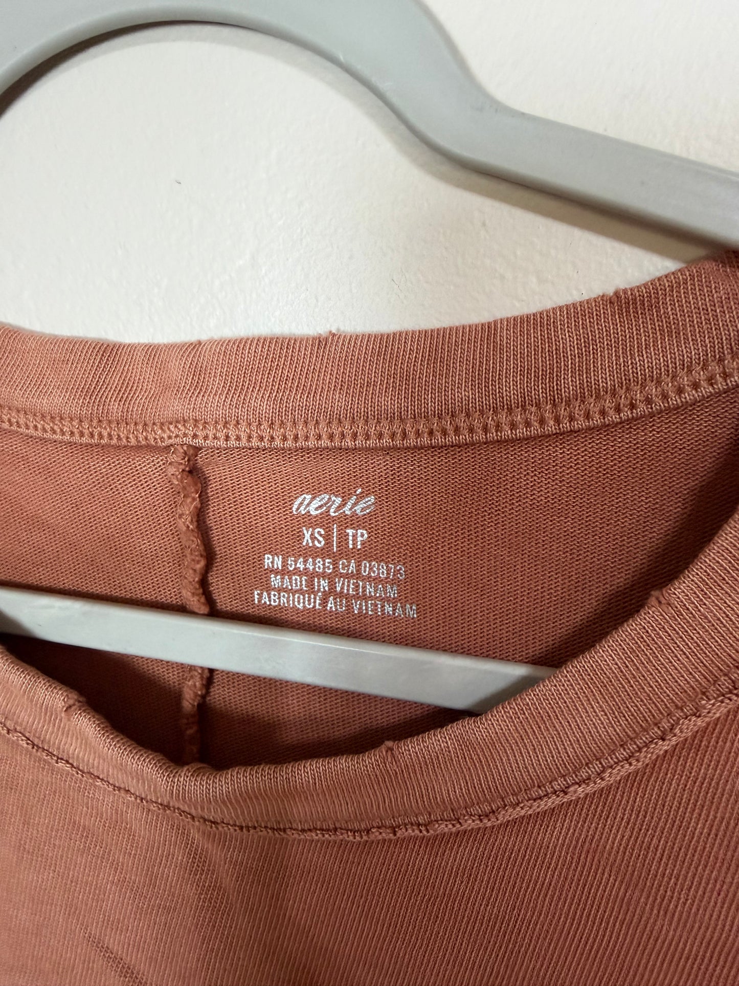 XS Brown Muscle Tank