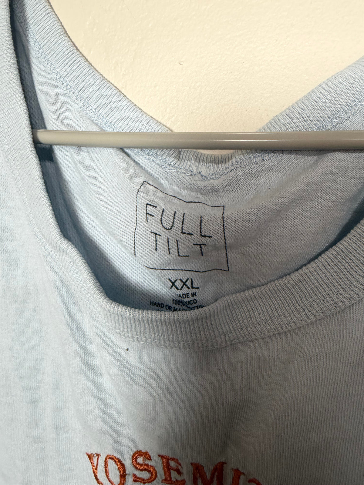 XXL (Best for XL) Yosemite Embroidered Graphic Tank Top