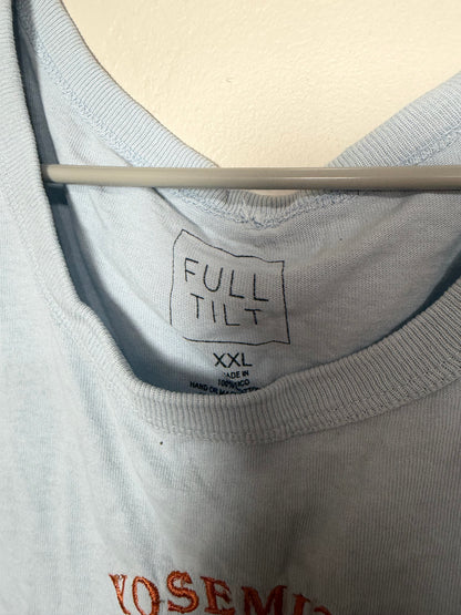 XXL (Best for XL) Yosemite Embroidered Graphic Tank Top