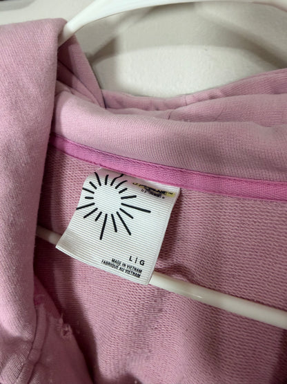 Large Quarter Zip Color Block Sweater