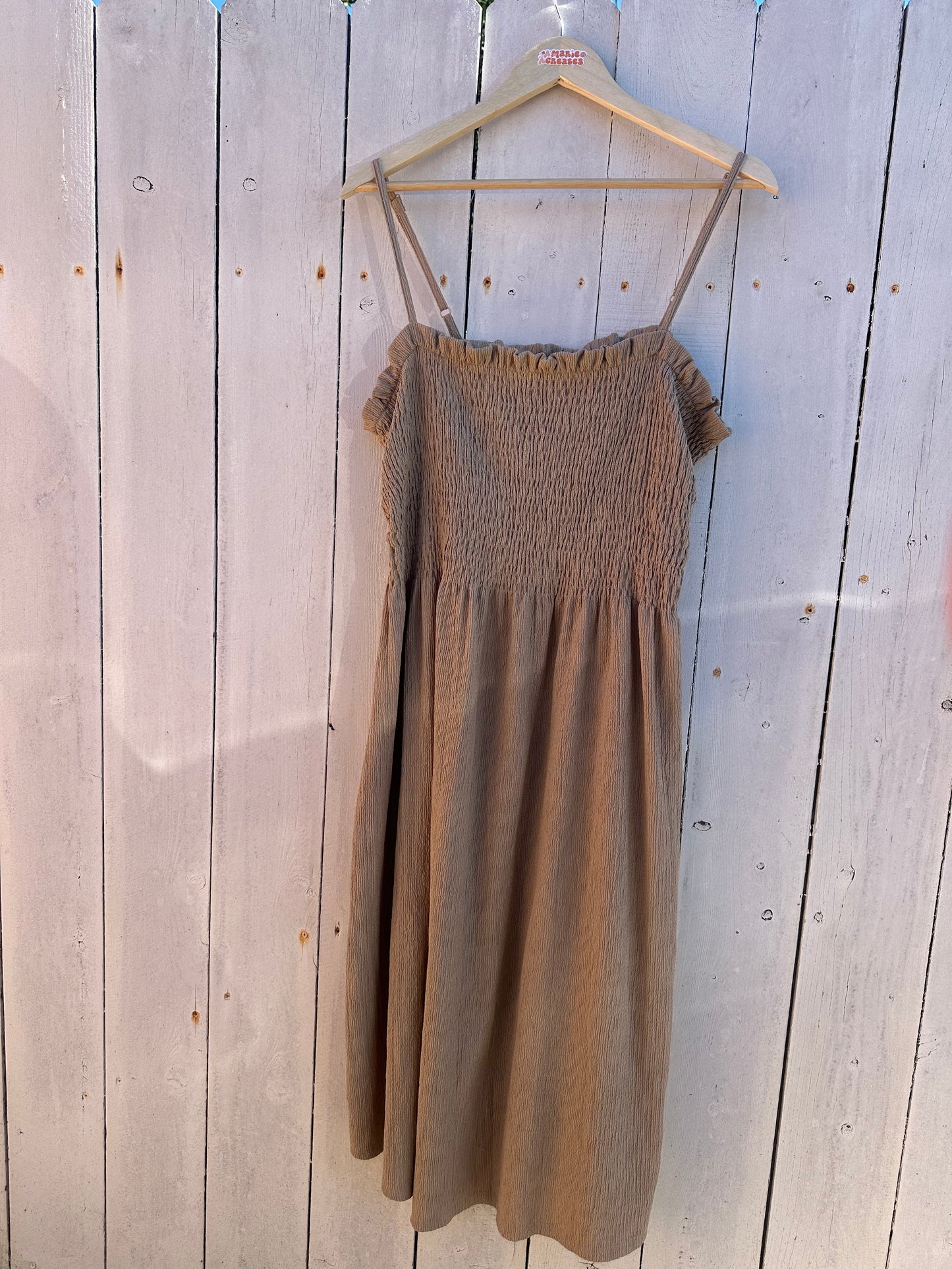 XXL Tan Dress