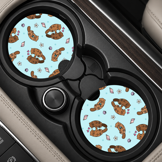 Otters Car Coaster