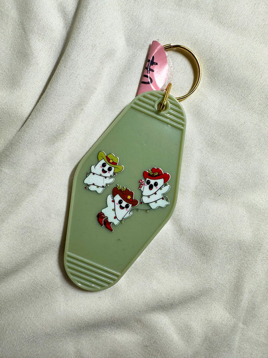 Christmas Ghost Keychain
