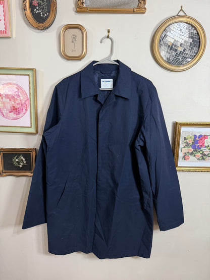 Large NWOT Blue Raincoat