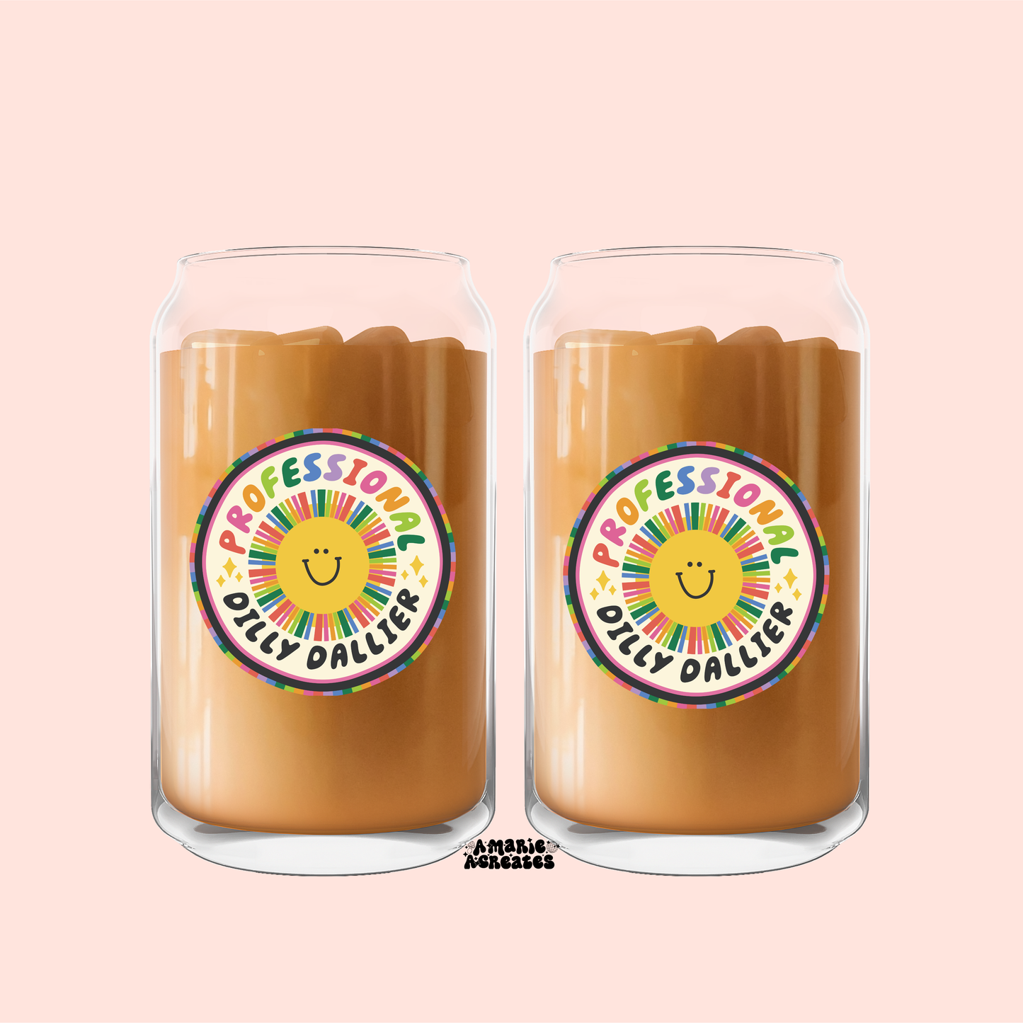 Professional Dilly Dallier Glass Cup