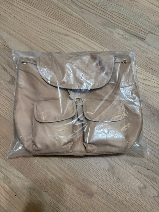 NWT Year Of Ours Nude Taupe Backpack FabFitFun MSRP $80