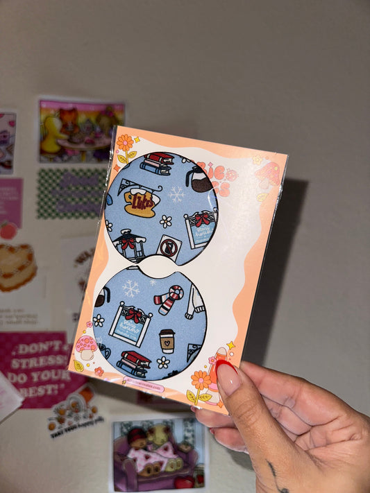 Lukes Diner Winter Car Coaster