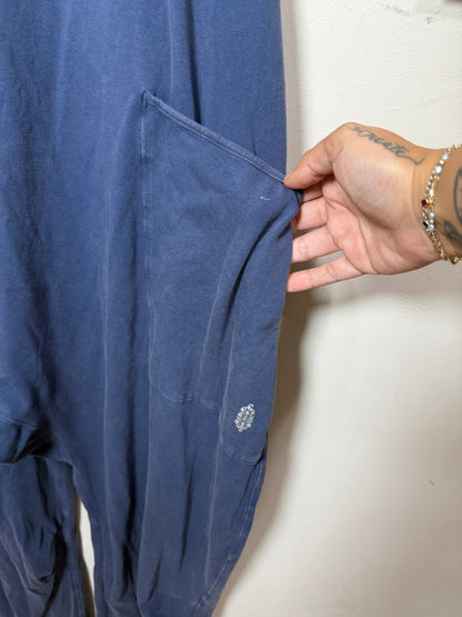XS (up to Small) Blue Navy Hotshot Onesie Jumpsuit