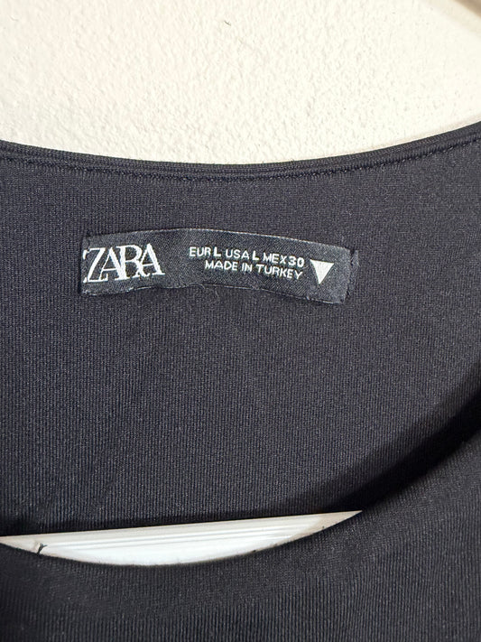 Large Black Seamless Bodysuit