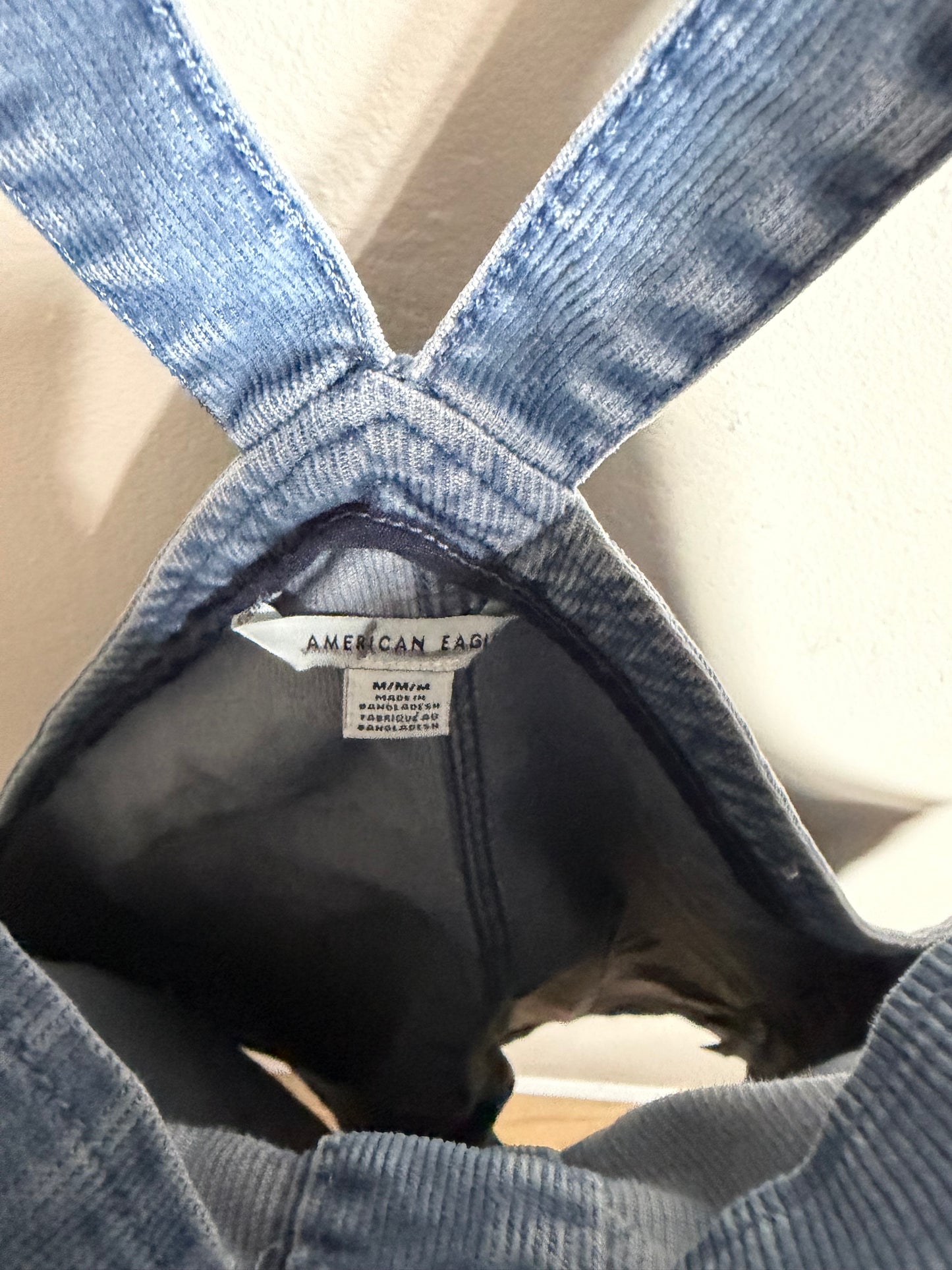 Medium Blue Corduroy Dress