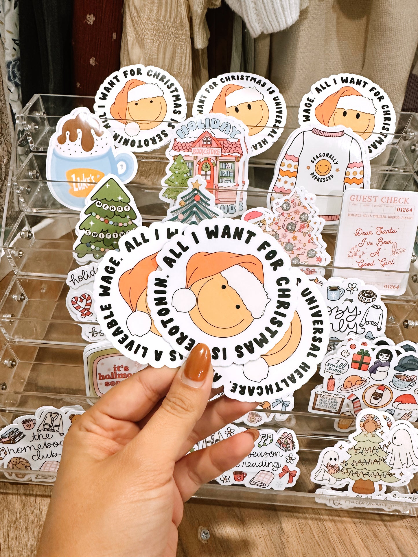All I Want For Christmas Is… Sticker