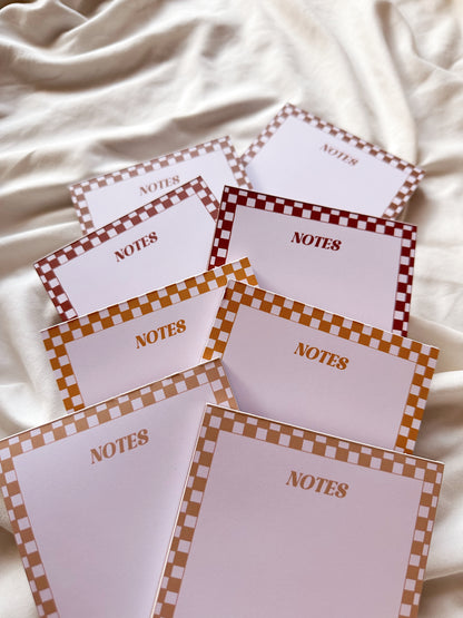 Neutral Fall Notepads