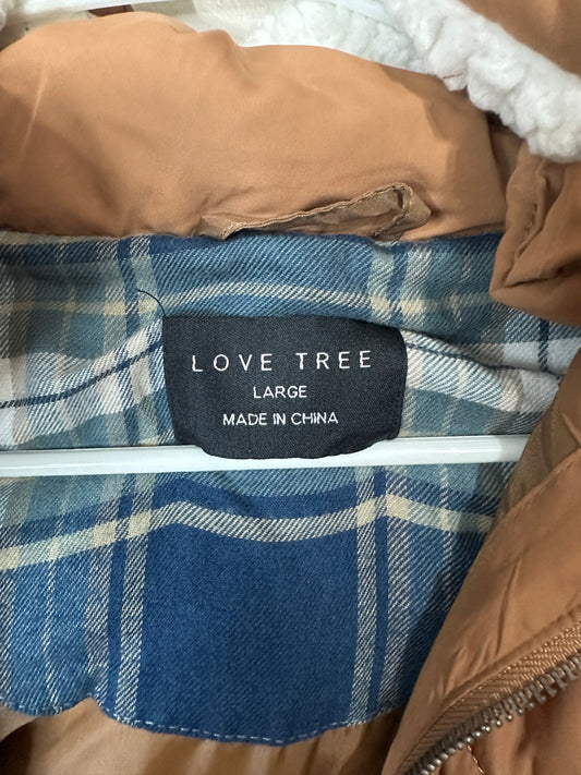 Large NutBrown Puff Jacket