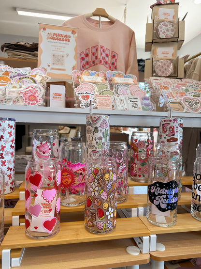 Lovely Luck Glass Cup