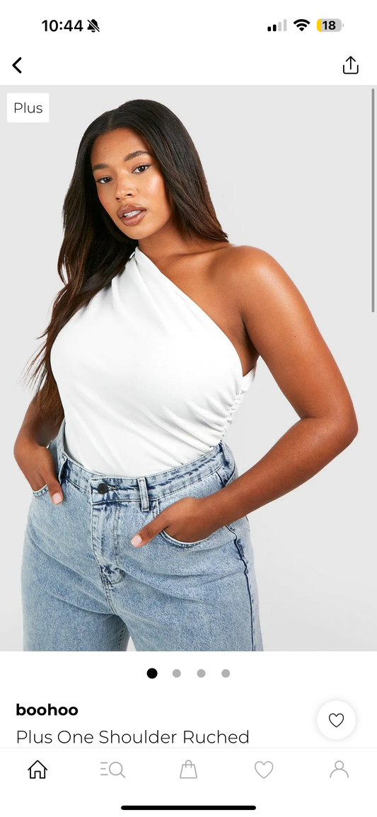NWT Size 22 One Shoulder Top