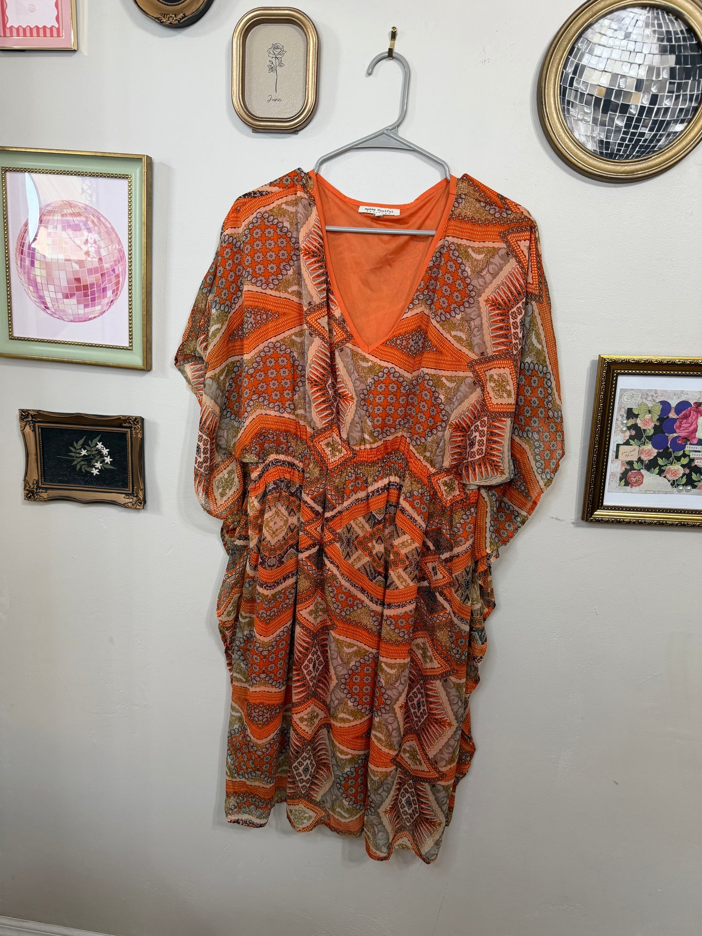 2x Boho Midi Dress
