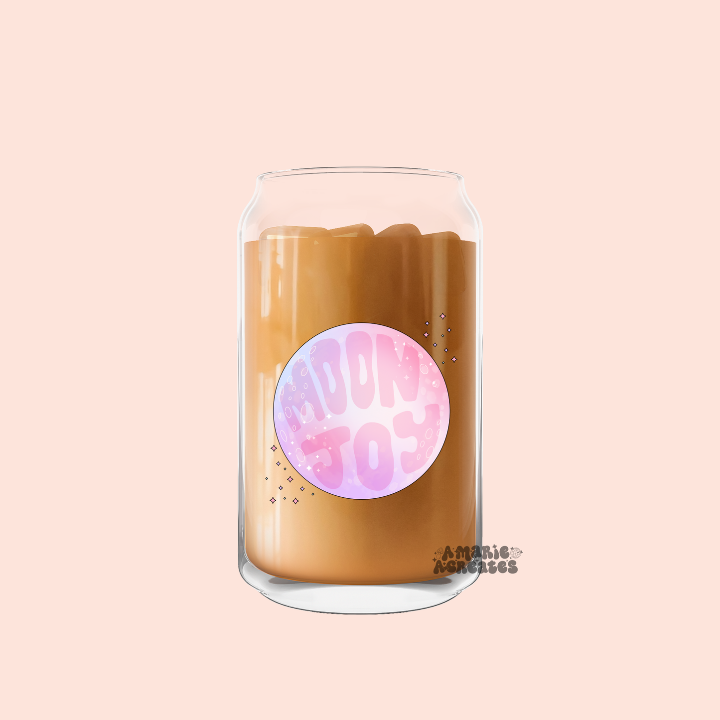 Moon Joy Glass Cup