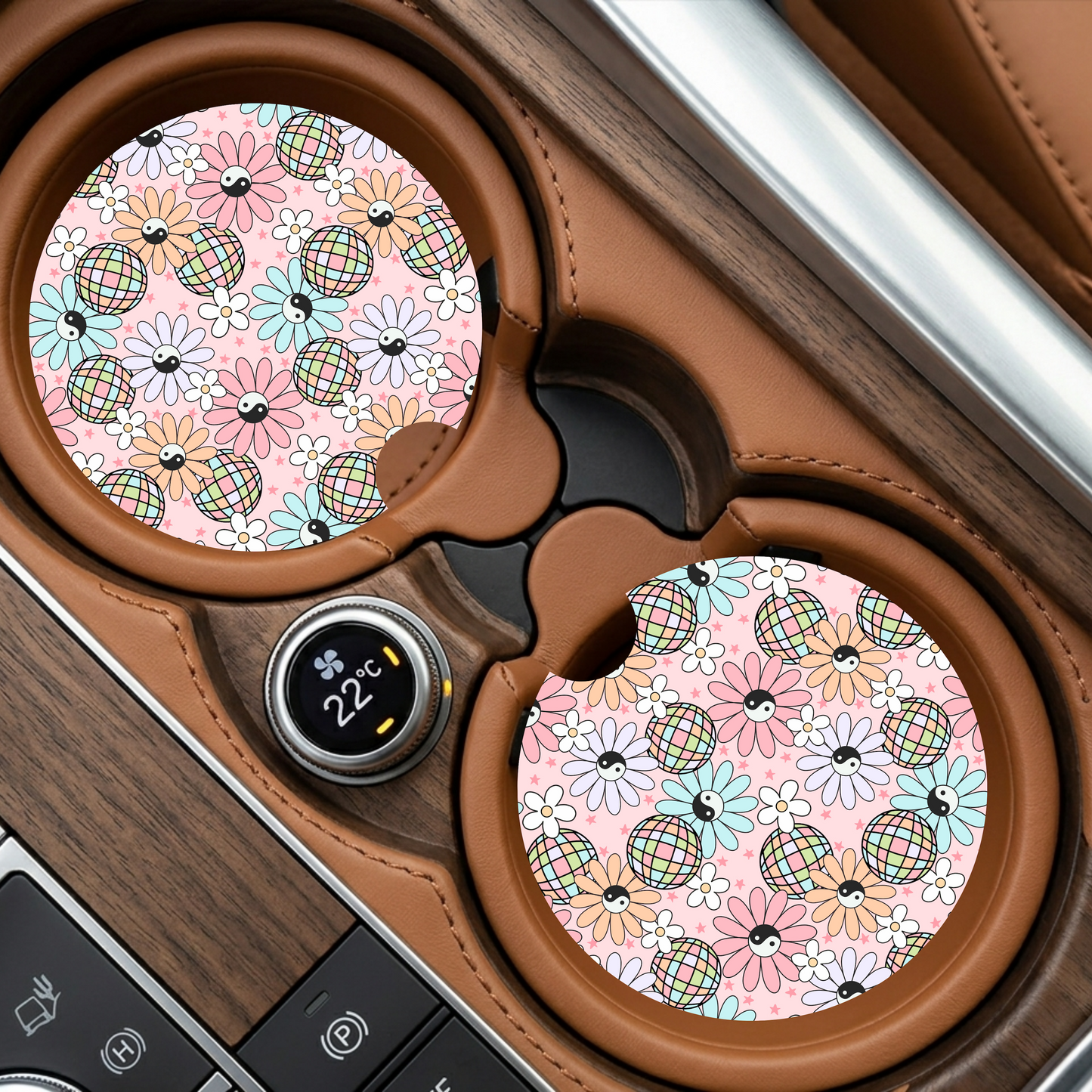 Disco Daydream Car Coaster