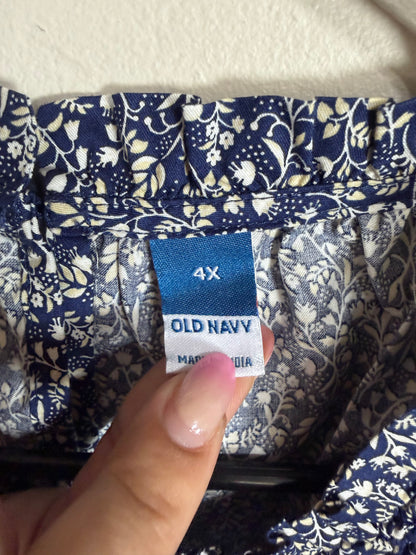 4x NWT Blue Floral Blouse