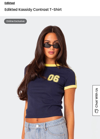 Small Kassidy Contrast Tee