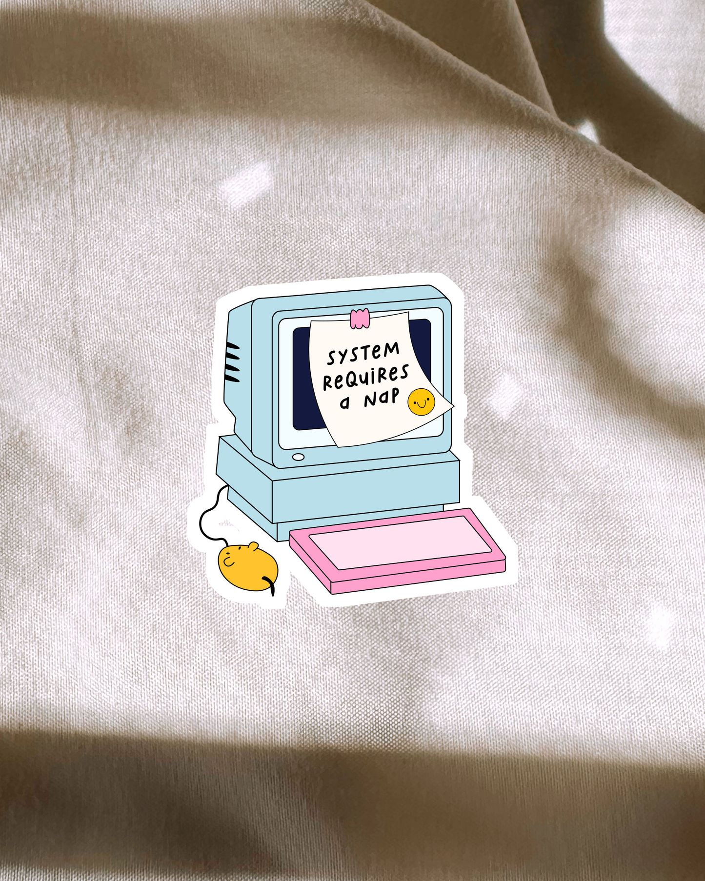 System Requires A Nap Sticker