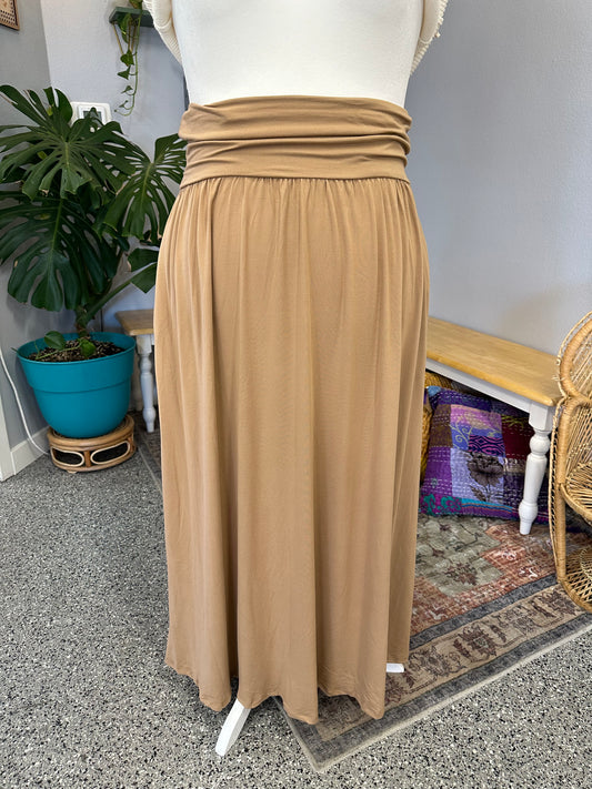 NWT 1X Brown Skirt