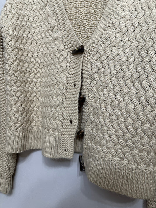 Large Tan Cardigan