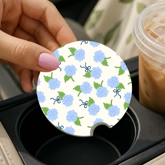 Hydrangeas Car Coaster