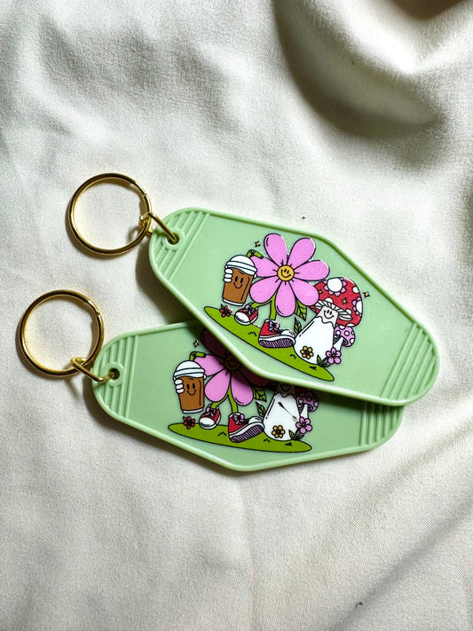 Spring Stroll Keychain