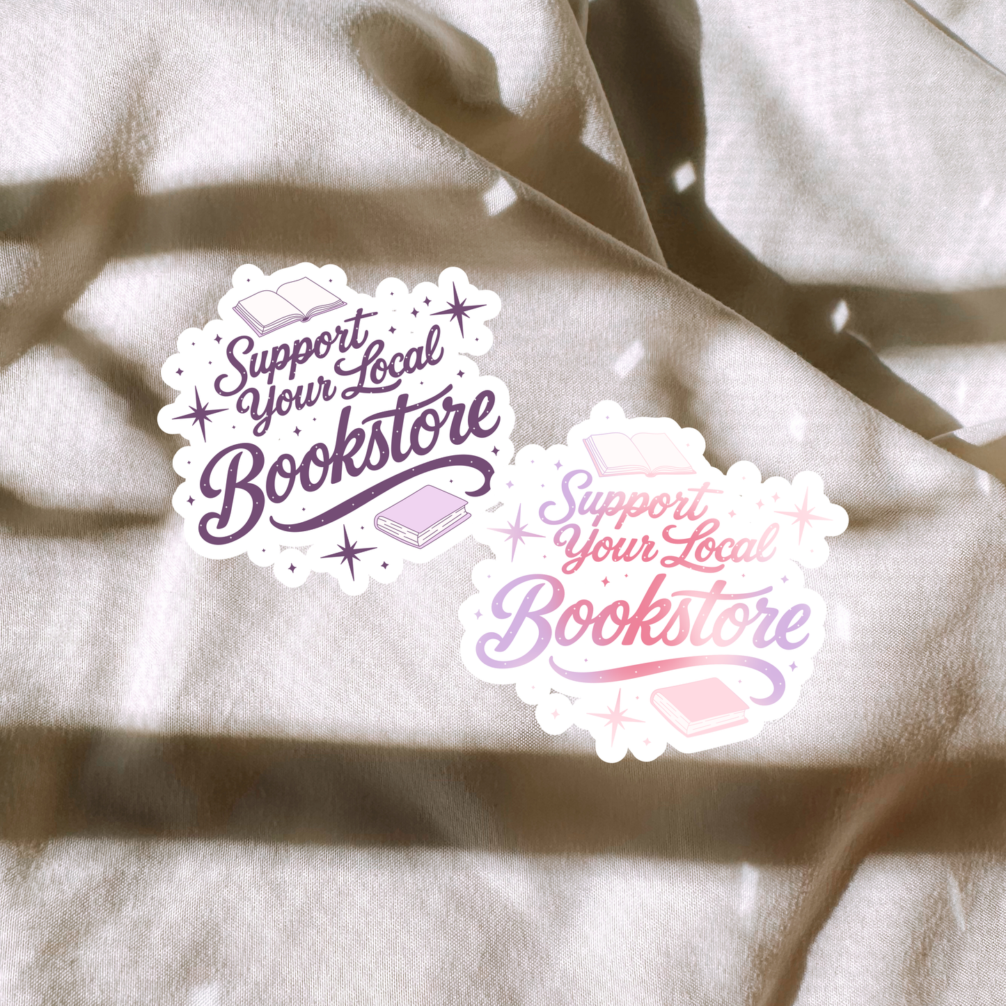 Support Your Local Bookstore Sticker