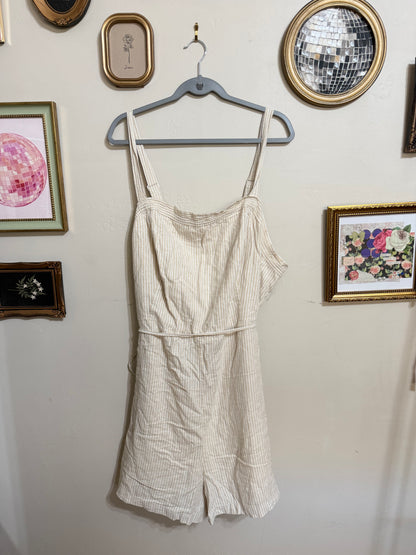 4x NWOT Neutral Striped Romper