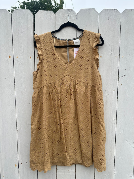 Large Mustard Dress