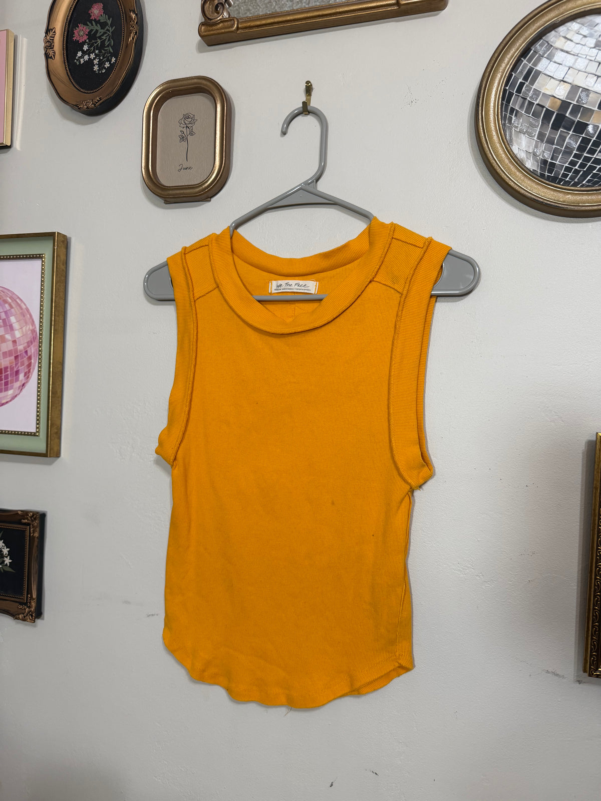 Medium Orangey Tank Top *small call out