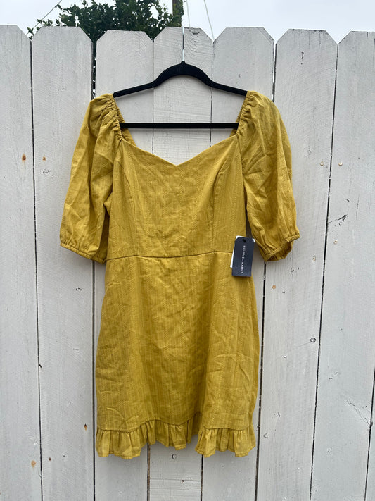 NWT Large Mustard Dress