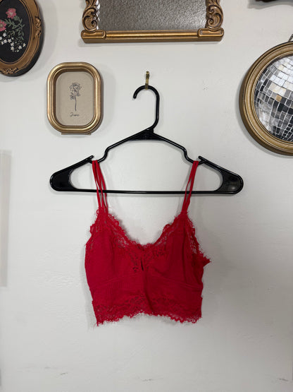 Small Red Bralette
