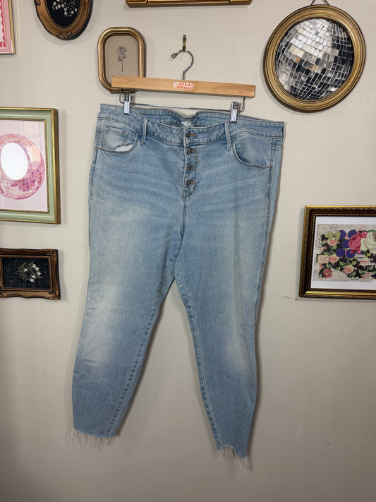 Size 18 NWOT Rockstar Skinny Jeans