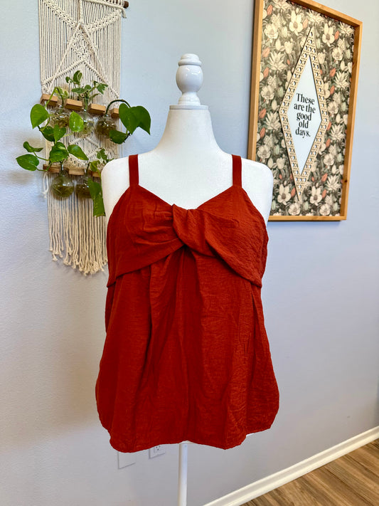 XXL Burnt Orange Tank Top