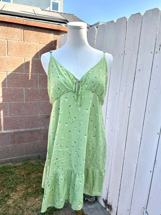 XL Green Spring Dress