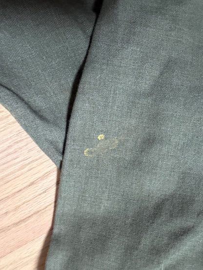 XL Green Button Up Shirt *small call out