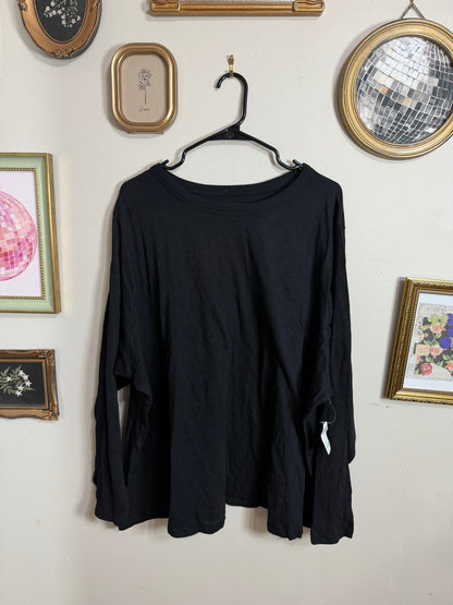4x NWT Black Long Sleeve Tee
