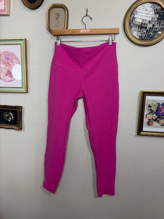 Waist: 15-19 Align High Rise Hot Pink Leggings