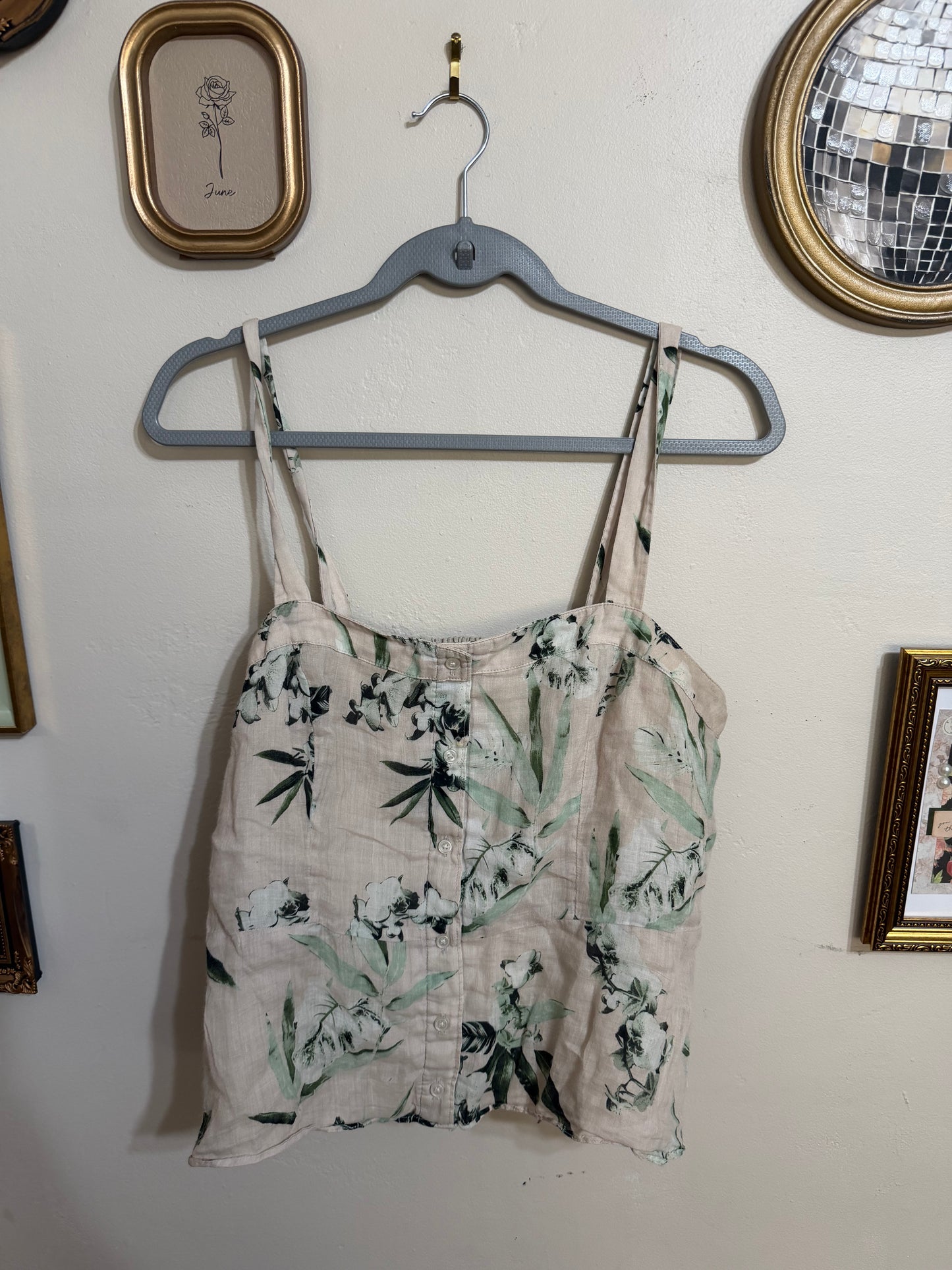 Large Tropical Tank Top