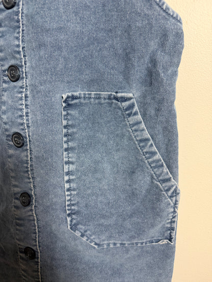 Medium Blue Corduroy Dress